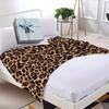 Flanell Überwurfdecke Leopard Leicht Gemütlich Weich Fleece Decke Überwurf für Kinder Erwachsene Sofa Reise Auto Büro Dekoratives Geschenk