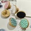 Shampoo Comb Hair Shower Brush Soft Silicone Bristles Scalp Massager Deep Cleaning Head Massage Hair