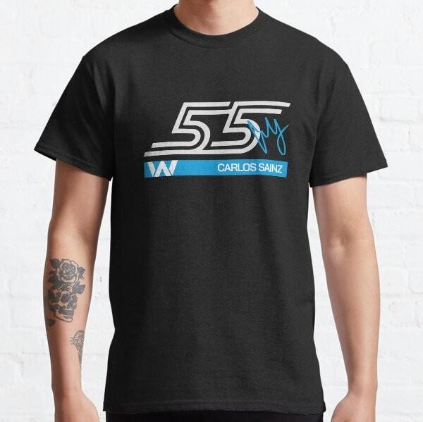 Carlos Sainz F1 Driver Williams Team Classic T-Shirt XXXXL