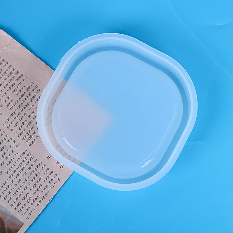 Oval Tray Epoxy Resin Mold Dish Plate Serving Board Casting Silicone Mould DIY Crafts Jewelry Holder Making Tool