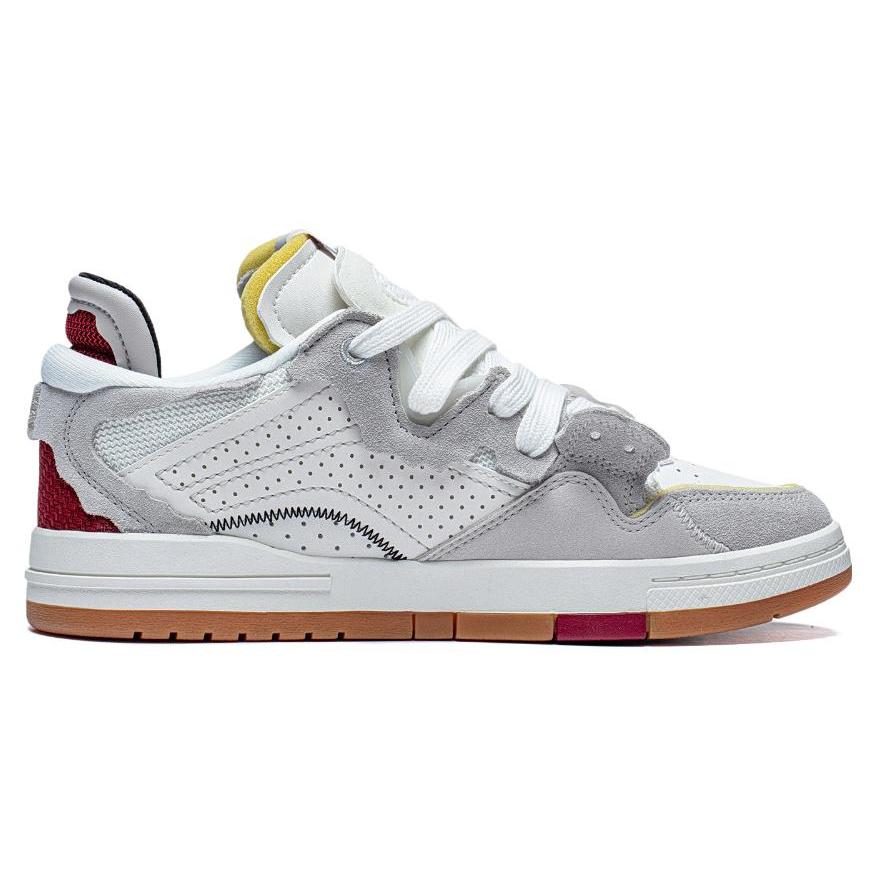 Li Ning Wave PRO Slip Resistant, Abrasion Resistant, Lightweight Low Top Skateboard Shoes Women's Gray AECT034-3