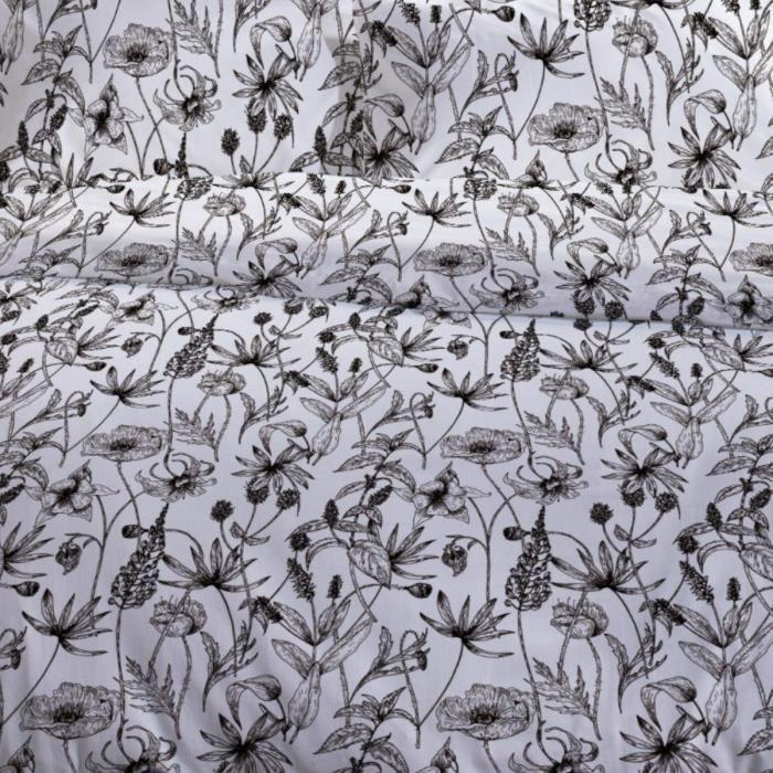 Parure de lit 2 personnes - TODAY - Sunshine 15.34 - 240 x 260 cm - 100% Coton imprimé