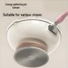 Bear 20cm Non-stick Mini Wok & Frying Pan