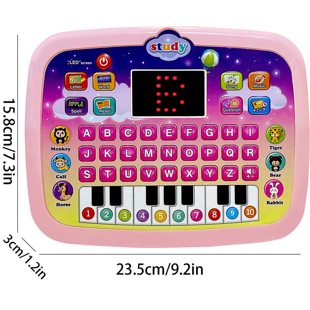 Multi Functional Children's English Learning Machine, LED Display Screen, Tablet, Fun Reading, Early Education Machine, Toy