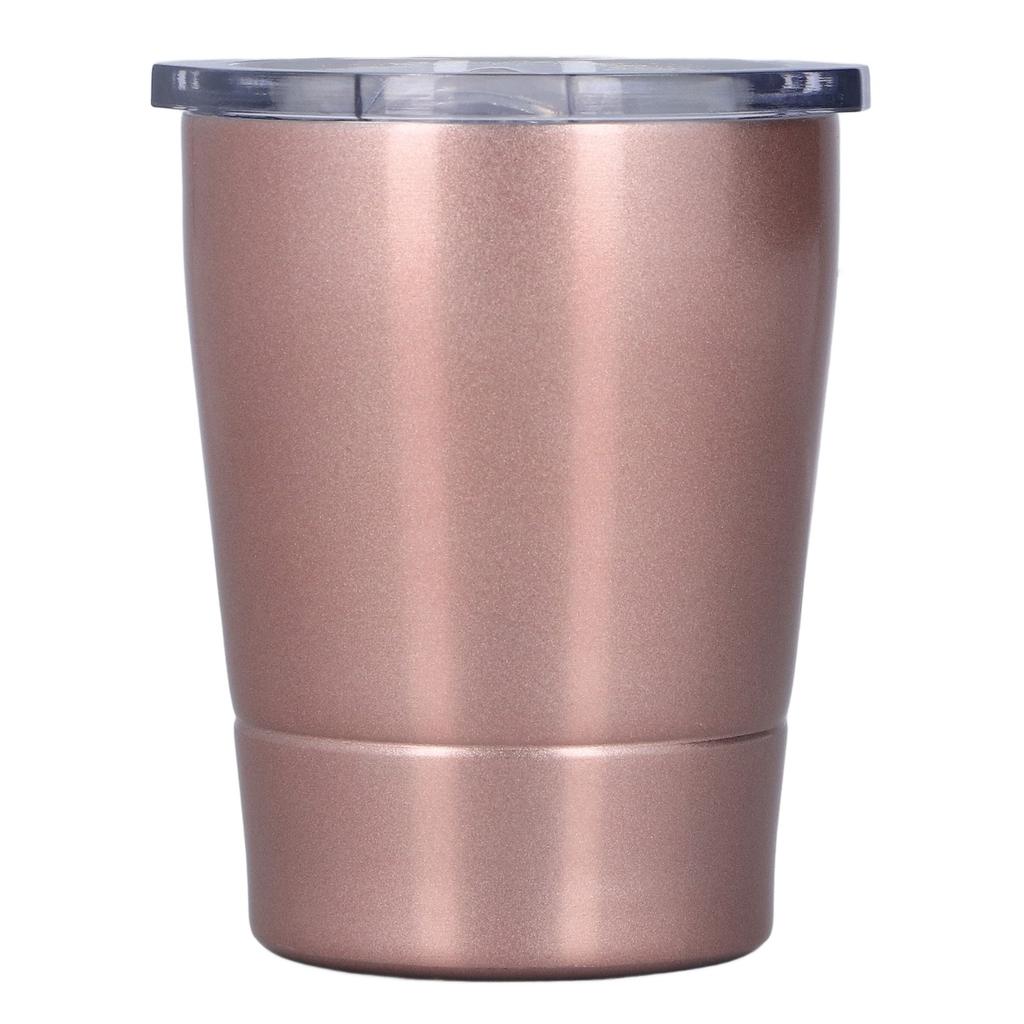 260ml Coffee Cup Stainless Steel Coffee Mug Insulated Water Cup for Outdoor Travel