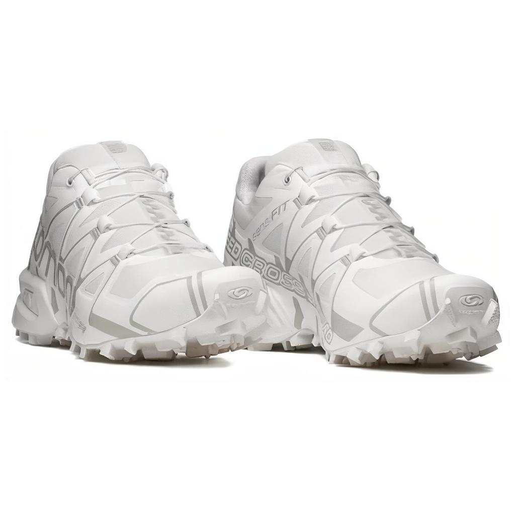 SALOMON Cross Versatile Comfortable Shock Absorbing Low Top Outdoor Functional Shoes Unisex Shoes Silver L47384200