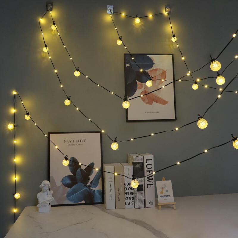 G30 Pineapple Globe Solar String Lights