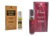 Confezione Combo di 2 Oli Profumati Concentrati Golden Sand & Elena (6ml ciascuno) | Attar Roll-On a Lunga Durata | Fragranza Unisex Senza Alcool | Pratico da Viaggio