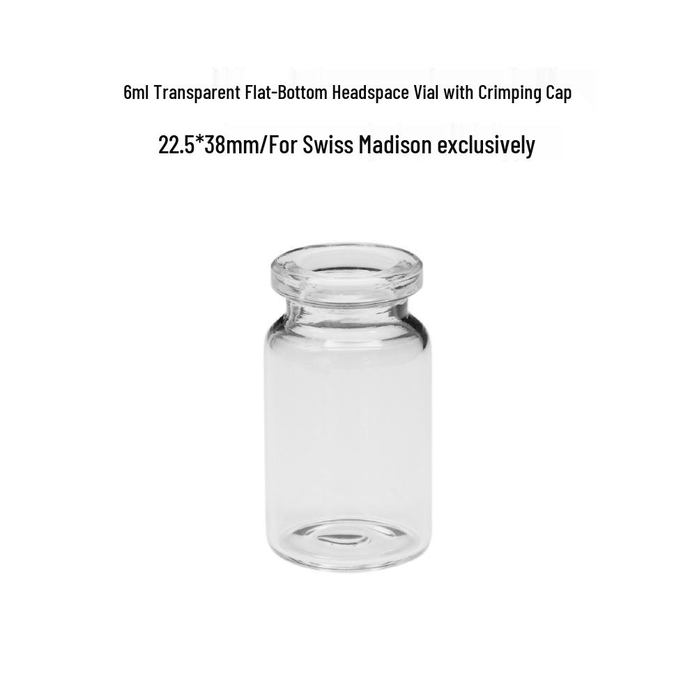 10ml/20ml Headspace Vial Caps, 20x3mm Aluminum Septa for Agilent Shimadzu Autosamplers