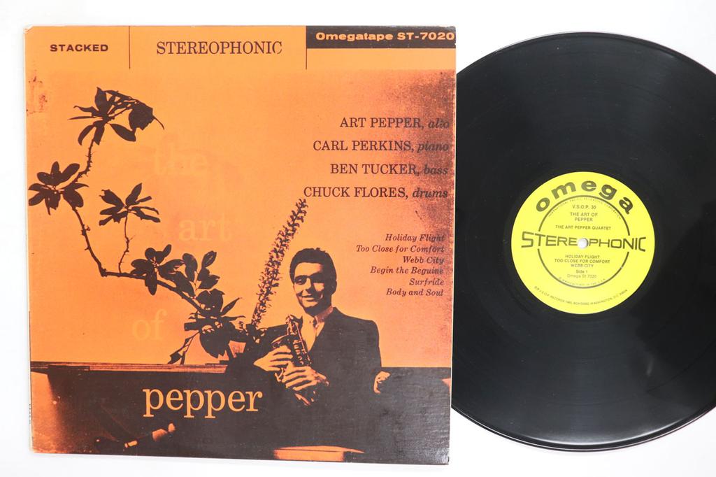 LP Record ART PEPPER Art Of Pepper VSOP30 V.S.O.P. Record 1985 US Jazz Used