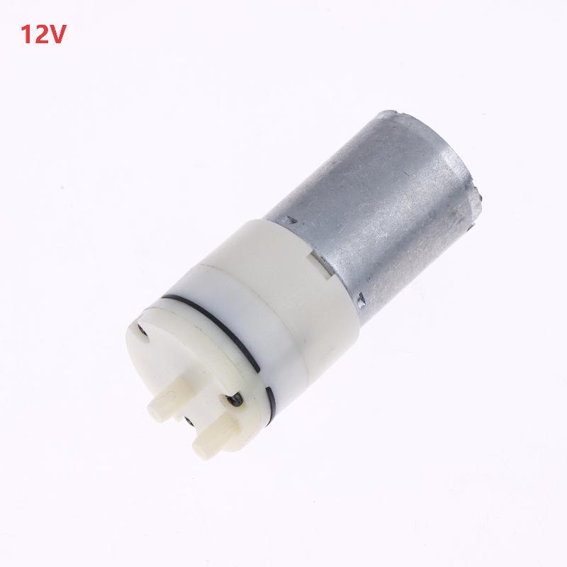 1 ks 370 Mini vzduchové čerpadlo DC 3,7 V 6 V 12 V Kyslíková pumpa pro akvárium Motor Domácí elektrické sací čerpadlo Mikro vzduchové čerpadlo pro akvárium