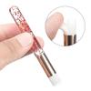 Wholesale  Crystal Eyelash Cleaning Brushes For Eyelash Extensions Nose Blackhead Cleansing Brushes Lash Comb Makeup Tools
