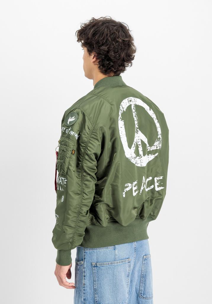 Зимняя куртка Alpha Industries MA-1 Peace Bomberjacke (1561369) (156136-01) оливково-зеленый