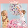 Vibrant 12" Confetti Balloon Latex Helium Perfect For Memorable Birthday Wedding Parties