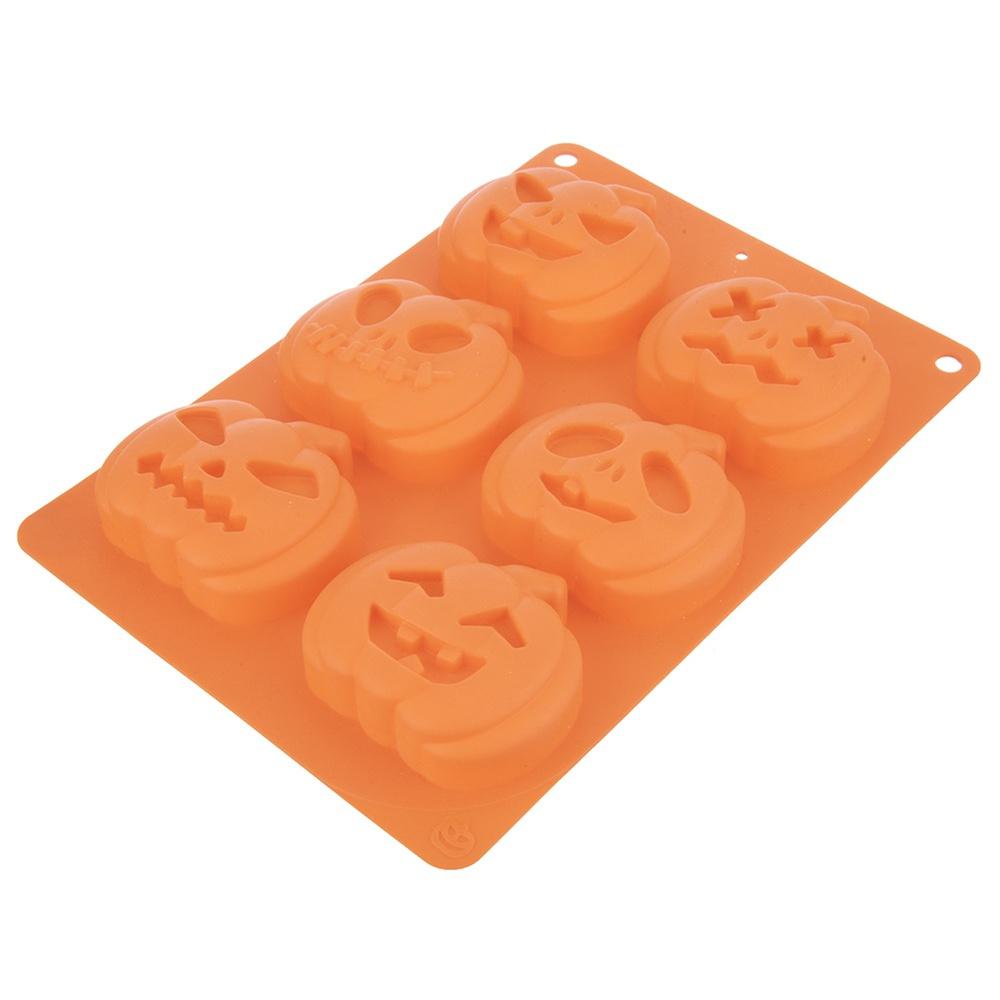 Forma Silikonowa Do Pieczenia Ciastek Muffinek Babeczek Na Halloween Dynie