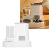 Pets Automatic Feeder Waterer Set Multifunction 2 in 1 One Piece Large Capacity Cat Waterer Feeder for Indoor