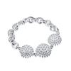 925 Sterling Silver Fireworks Bracelet Wedding Jewelry