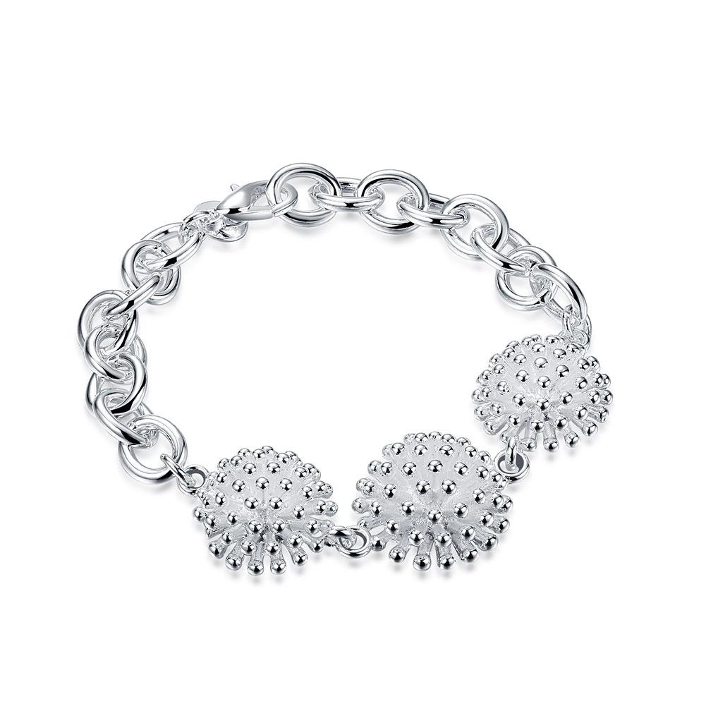 925 Sterling Silver Fireworks Bracelet Wedding Jewelry