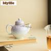 125ml Crystal Glaze Kiln Fambe Teapot Luxury Tea Infuser Pot Tea Soaking Kettle With Filter Green Tea Teaset Accessories Teaset