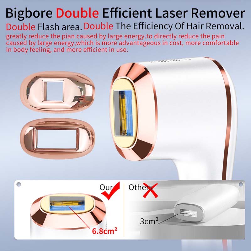 Ice Cooling Body Handy Light Epilator Remover Permanent Depilator Device Painless Portable Home Ipl Machine Laser Hair Removal