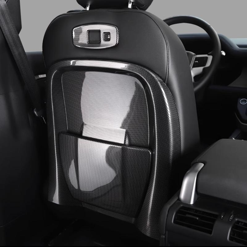 For Land Rover Defender 90 110 2020-2024Car Seat Back Protector Cover Anti-kick Anti-dirty Panel Decoration Stickers Accessories