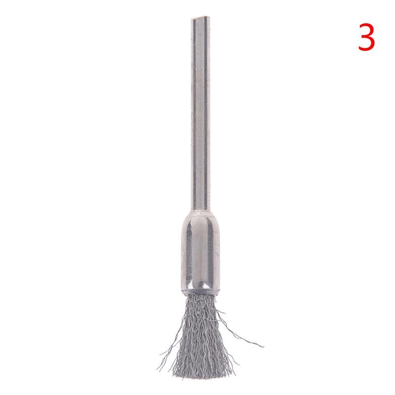 1Pcs Nail Drill Bit Cleaning Brush Electric Manicure Drills Copper Wire Cleaner
