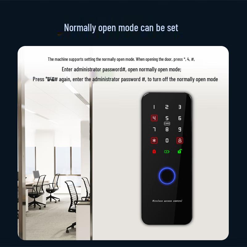 Realand ZD-W203 Fingerprint Access Control System CN plug (adapter included)
