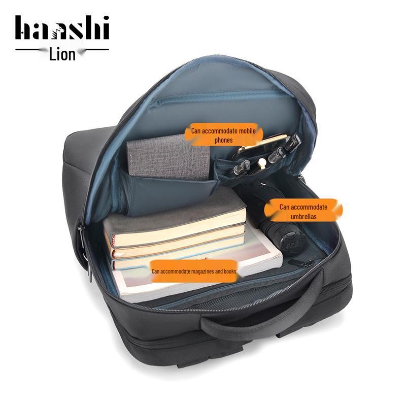 Men's Waterproof Business Backpack - High-End Fashion, Large Capacity, Perfect for Travel and Commute