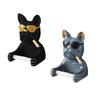 Modern European Wall-mounted Toilet Paper Holder with Sunglasses And Dog Motif. Ideal for The Home.