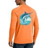 Men's UPF50+ Sun Protection Long Sleeve Shirt Stretch Outdoor Fishing Sports Top Lightweight Breathable Quick Dry Fabric