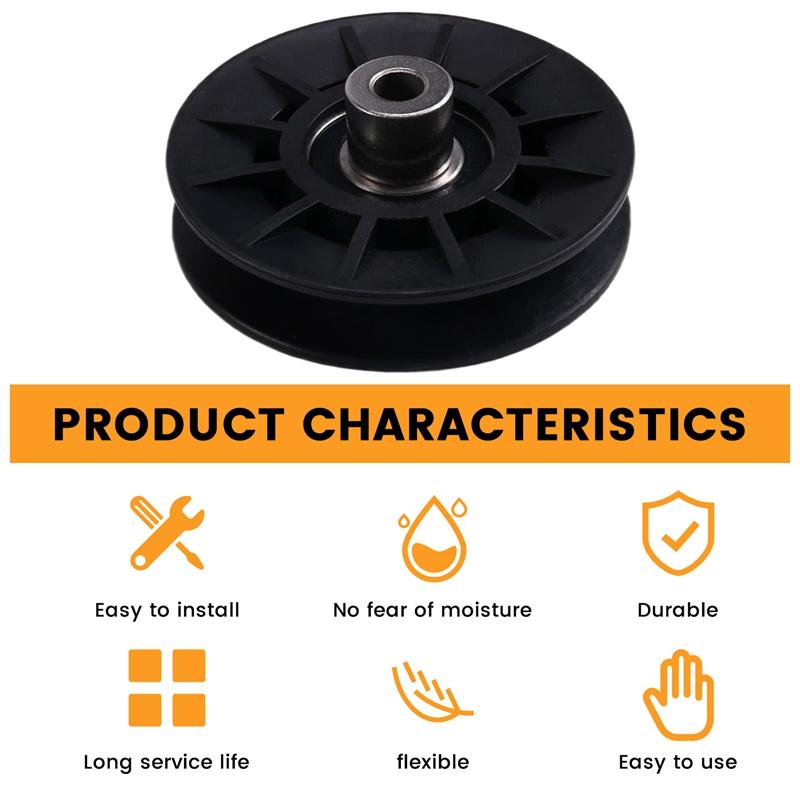 Top Deals Mower V-Idler Pulley For Husqvarna Craftsman Ayp 532194326 532194226 280659 194326 Lawn Mower Parts Garden Power Tools