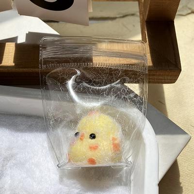 1Pc Miniature Chick Pig Animal Relief Squeeze Toy Sticky Squishy Mini Penguin Duck Stress Relief Squishy  Fidget Toy