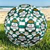 Club Santos Laguna Print Size 5 Soccer Ball, PU Wear Resistant Football for Match Training and Daily Practice, Birthday Gift for Soccer Fans
