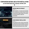 Solar Powered Mouse Cab Roof Running Light Car LED Solar High-brightness Sensor Light Charging Marker Automatic Lights