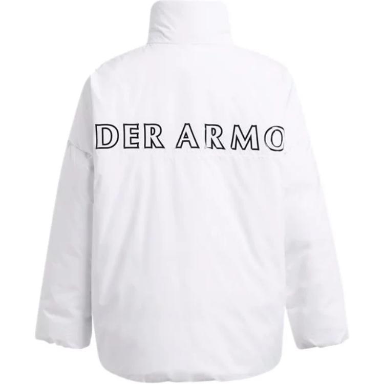 Under Armour UA Echo Outdoor Sports Warm Stand Collar Down Jacket Women Jacket White 1388429-100