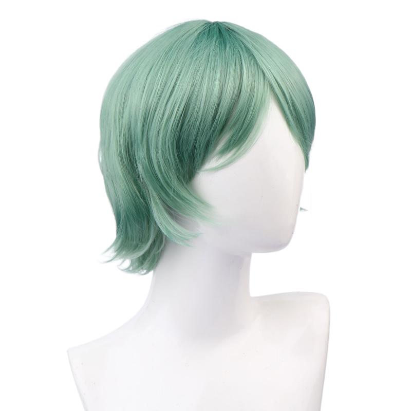 

Костюми Мисливців на Демонів Перуки Саджа Хлопчики Дитячий Косплей Синтетичне Перуку Зелені Короткі Перуки Хелловінські Товари для Вечірки Косплей Реквізит one size