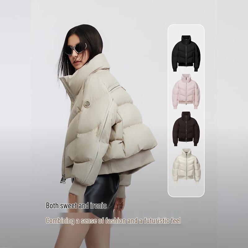 BOSIDENG B250245274 Elegant Stand-Collar Down Jacket