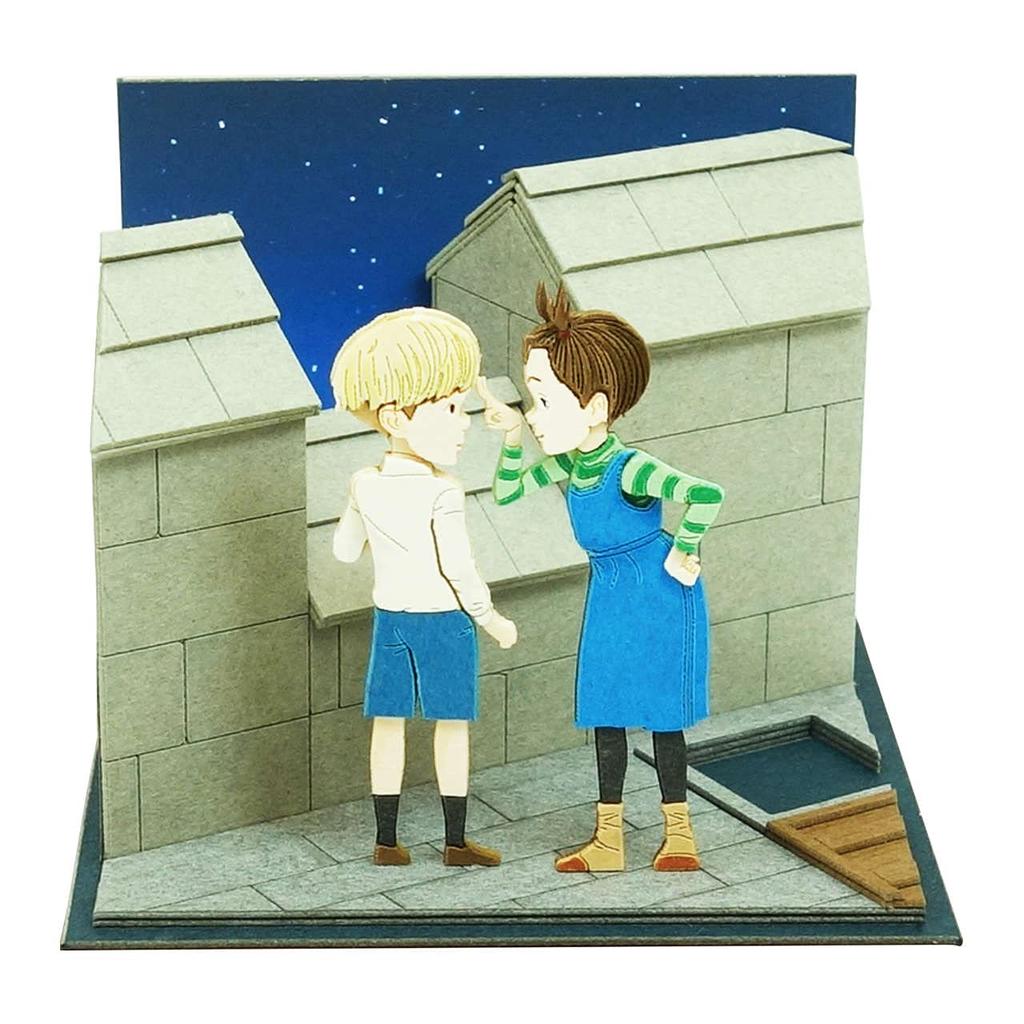 Sankei Studio Ghibli mini série Arya e a Bruxa Arya e Creme de Papel Artesanal MP07-126