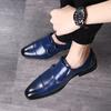 Fashion Designer British Retro Monk Strap Oxford Shoes Moccasins Wedding Prom Homecoming Party Footwear Zapatos Hombre Zapatillas Male