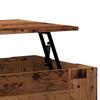  Coffee Table Old Wood 79x49x41 Cm Glued Wood