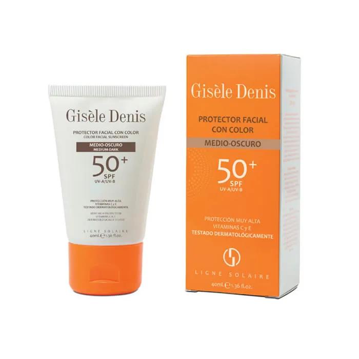 Gisele Denis Color Facial Sunscreen Spf50+ Medium/Dark 40ml