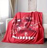 Custom Name Spider-Man Adventures Flannel Blanket Throw Blanket Soft Warm Sofa Bed Decor Unique Gift