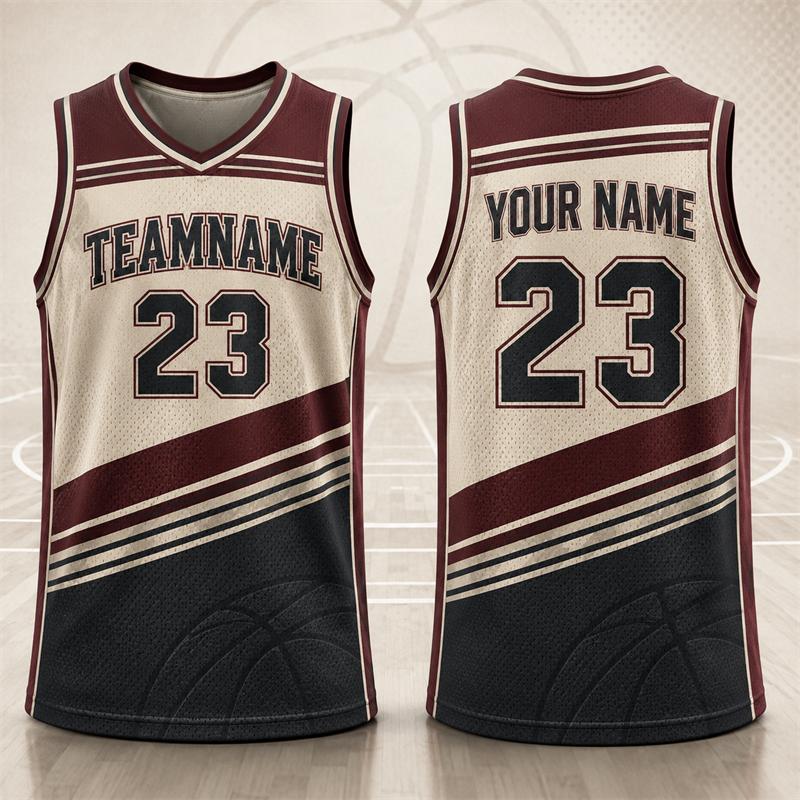 Fashion Trendy Basketball Jersey For Men Free Custom Name Team Name Number Sports Tank Tops Loose Quick Dry Outdoor Vest