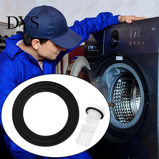 Drain Pump Replacement Seal Washer Filter Gasket, Plugs Repair Parts Ring, Leak Free O-Ring Replacement, Washing Machine Accessories Gasket