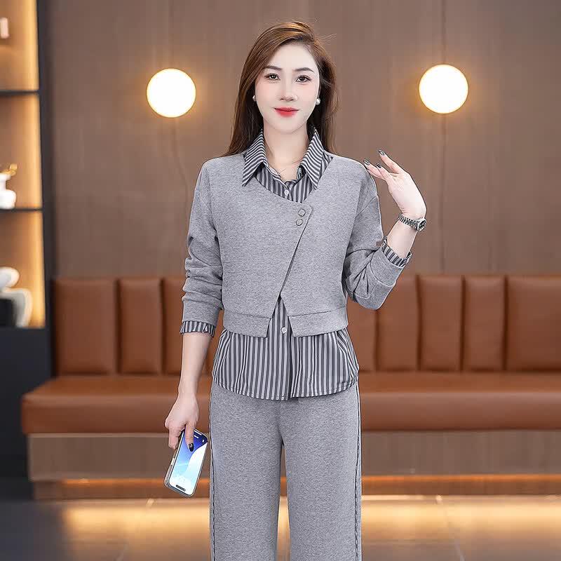 JOHLIN DREAM Women s Two-Piece Long-Sleeve Casual Set XL