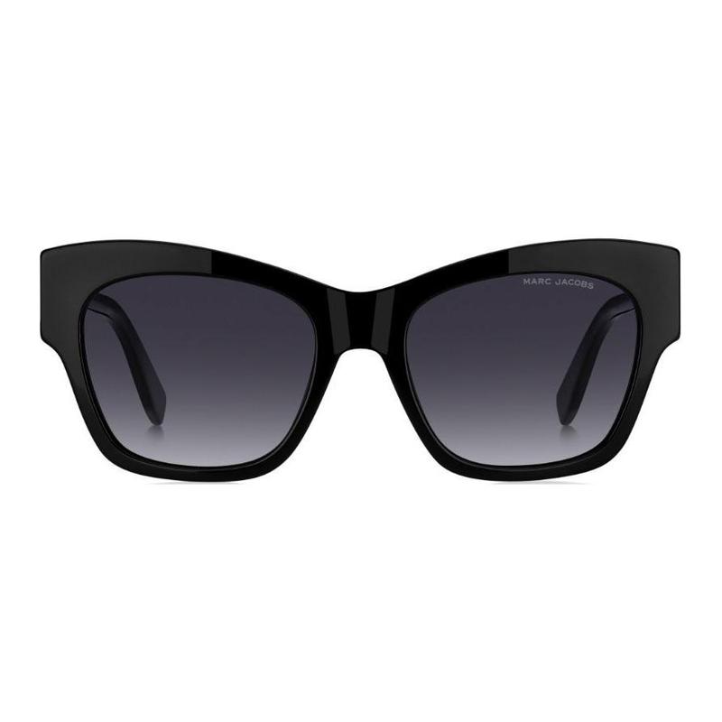 Marc Jacobs Brand Design Acetate Acetate Cat Eye Sunglasses Women's Black MARC762S