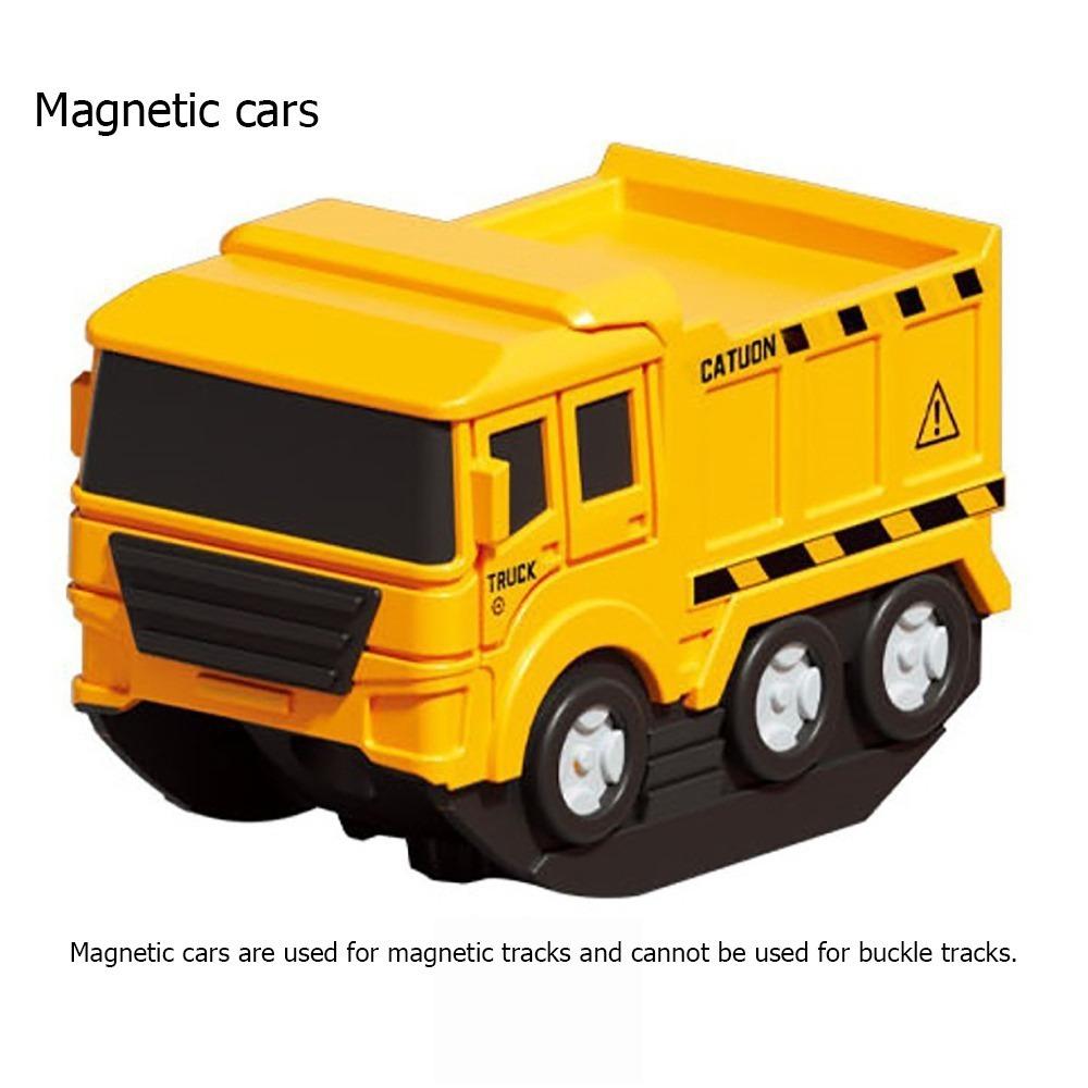 Plastic Magnetic Tracks Train Anti-gravity Intelligent Magnetic Train Diecast Smooth Steady Driving Electric Train