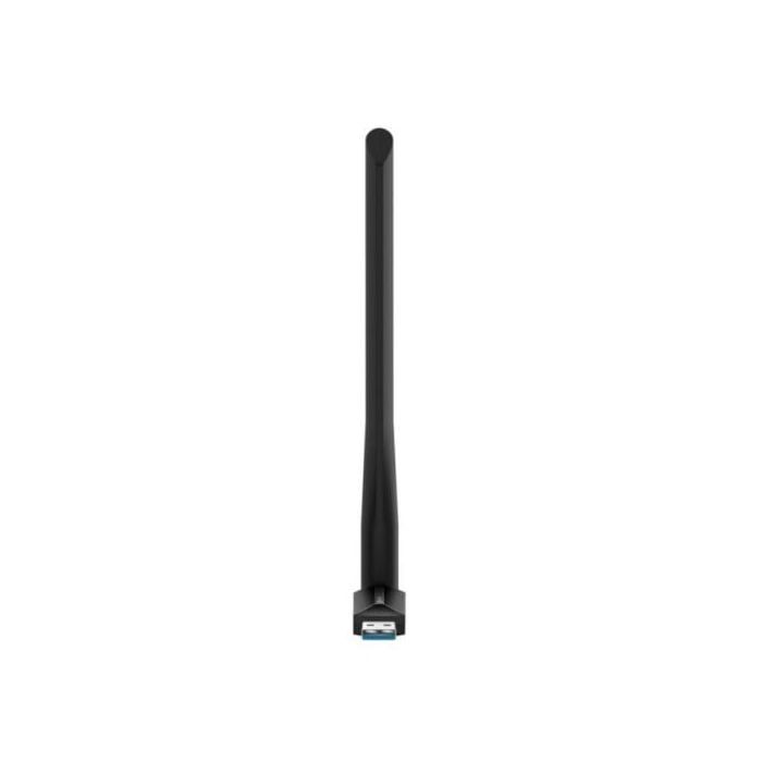 Adaptador USB Wi-Fi TP-Link AX1800 High Gain Wi-Fi 6 Doble Banda Externo PC Negro
