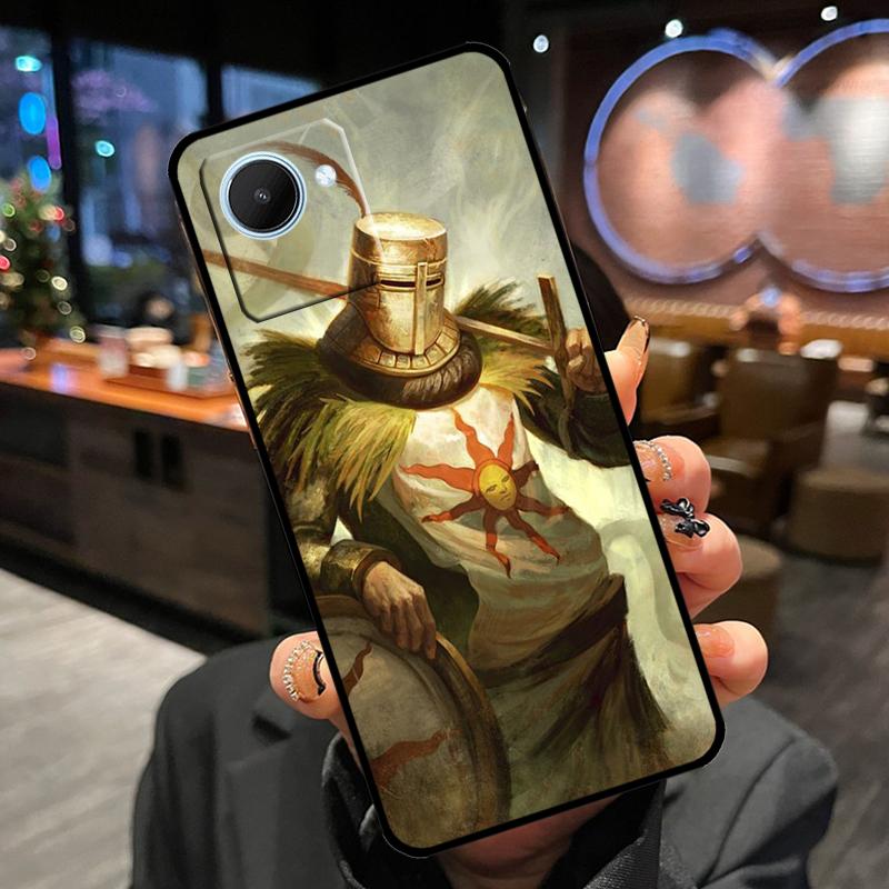 Praise the Sun Dark Souls Case For Realme 13 Pro Plus 12 11 14 15 GT6 GT7 Pro C15 C35 C53 C55 C61 C63 C65 C67 C71 C75