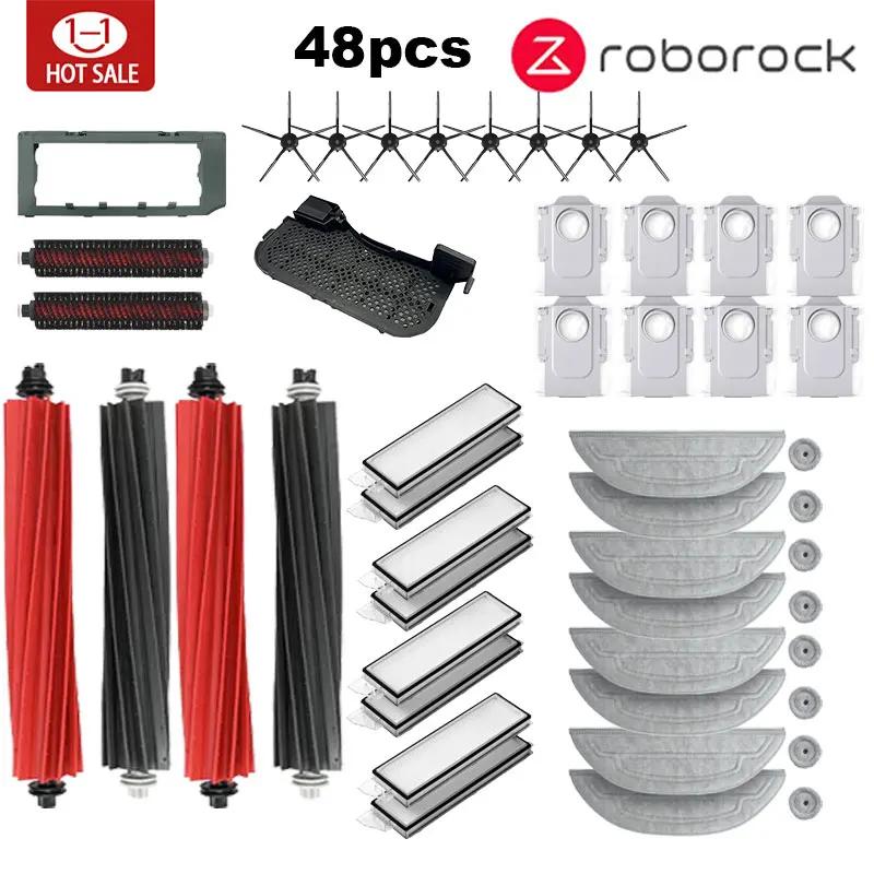 Roborock S8 Max V Ultra G20s Akcesoria do robota Odkurzacza ściereczka do mopa worki do odkurzacza szczotka boczna filtr wymienne części zamienne